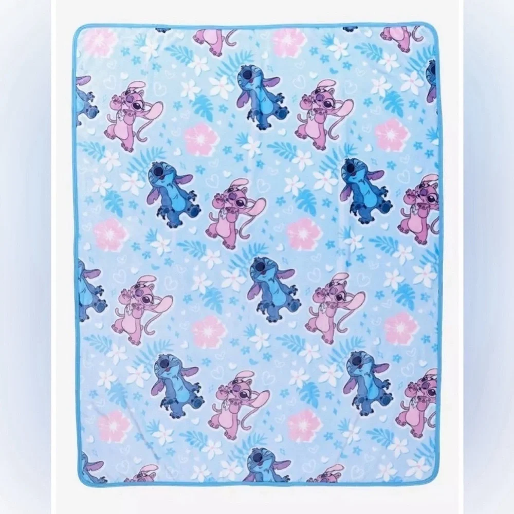 Disney Lilo & Stitch Plush Throw Blanket